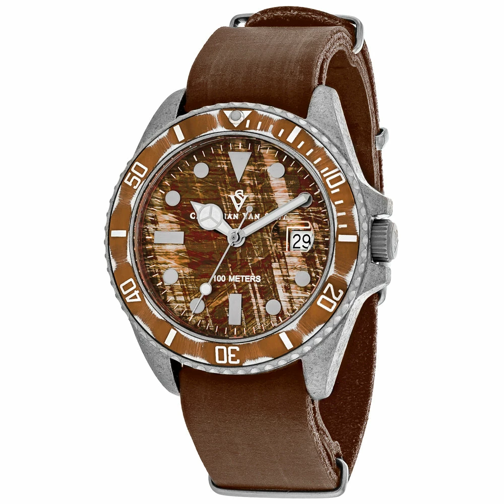 Cheap ✨ Christian Van Sant Men's Brown dial ⌚ Watch 🎉