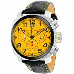 Best Sale ❤️ Christian Van Sant Men's Yellow dial ⌚ Watch ❤️
