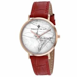 Flash Sale 👍 Christian Van Sant 👩 Women's White dial ⌚ Watch 🤩
