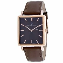 Best deal 😀 Christian Van Sant Men's Brown dial ⌚ Watch 🎁