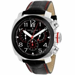 Flash Sale ✨ Christian Van Sant Men's Black dial ⌚ Watch 😀