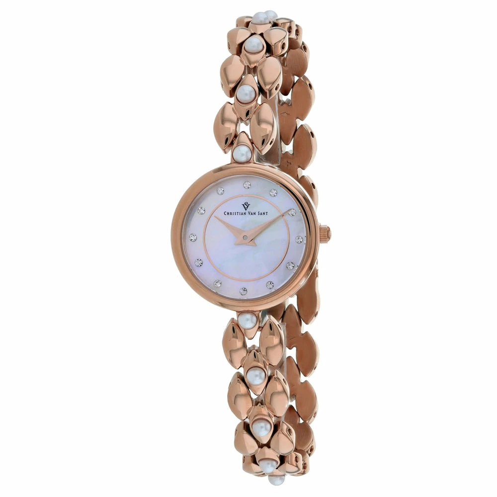 Deals ๐คฉ Christian Van Sant ๐ฉ Women's ๐ฉ Mother of Pearl dial โ Watch โ๏ธ