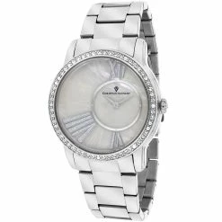 Promo 🛒 Christian Van Sant 👩 Women's White MOP dial ⌚ Watch ⭐