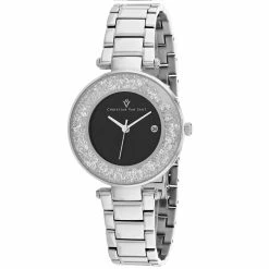 Budget 🎉 Christian Van Sant 👩 Women's Black dial ⌚ Watch 🔥