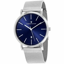Discount 🎁 Christian Van Sant Men's Blue dial ⌚ Watch 🌟