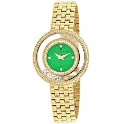 Best deal 🔥 Christian Van Sant 👩 Women's Green dial ⌚ Watch 😀