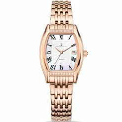 Flash Sale ✨ Christian Van Sant 👩 Women's Gemma White Dial ⌚ Watch 😀