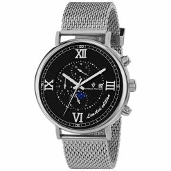 New 🧨 Christian Van Sant Men's Black dial ⌚ Watch 🌟
