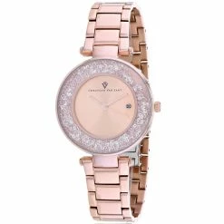 Outlet 🔥 Christian Van Sant 👩 Women's Rose gold dial ⌚ Watch 🥰