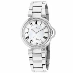 Top 10 🔥 Christian Van Sant 👩 Women's White 👩 mother of pearl dial ⌚ Watch 👏