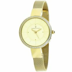Brand new 💯 Christian Van Sant 👩 Women's Gold tone dial ⌚ Watch ✨