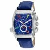 Discount 😀 Christian Van Sant Men's Grandeur Blue Dial ⌚ Watch ✨
