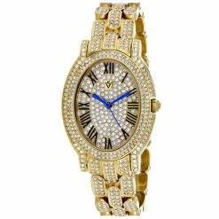 Promo ⌛ Christian Van Sant 👩 Women's Amore Gold Dial ⌚ Watch 👏