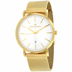 Cheapest 😍 Christian Van Sant Men's Silver dial ⌚ Watch 🧨
