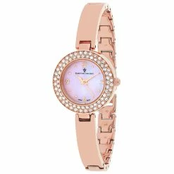 Outlet ⭐ Christian Van Sant 👩 Women's Pink MOP dial ⌚ Watch 👏