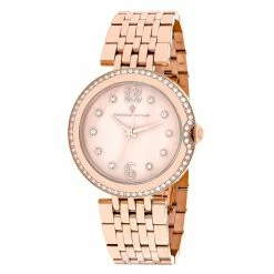 Best reviews of 🧨 Christian Van Sant 👩 Women's Rose gold MOP dial ⌚ Watch 🔥