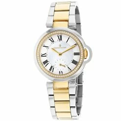 Best Sale 🎁 Christian Van Sant 👩 Women's White 👩 mother of pearl dial ⌚ Watch ⌛