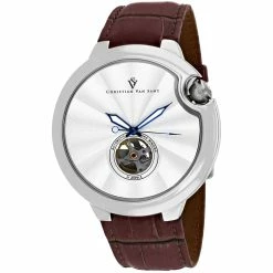 New ⌛ Christian Van Sant Men's Silver dial ⌚ Watch 🎉