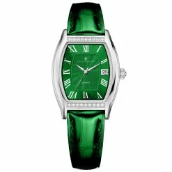 Buy 🧨 Christian Van Sant 👩 Women's Gemma Green Dial ⌚ Watch ⭐