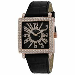 New ⌛ Christian Van Sant 👩 Women's Black dial ⌚ Watch 🎁